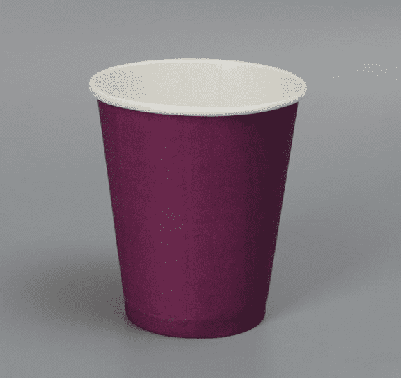 Изображение Стакан бумажный "Фиолетовый"  250 мл, диаметр 80 мм